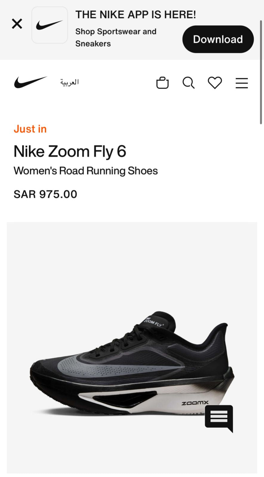 Nike Zoom Fly 6