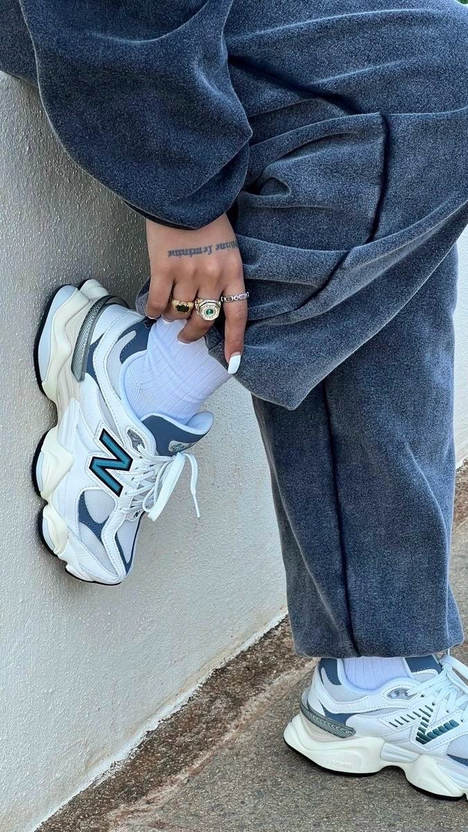 New Balance 9060 White Silver – Premium Showroom Quality Sneakers