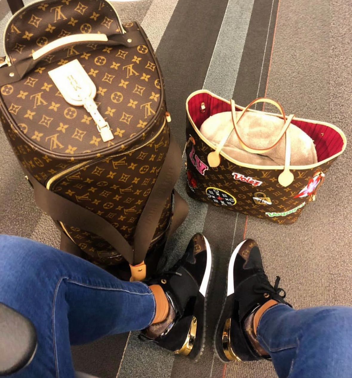 Louis Vuitton Run Away Sneaker for Her