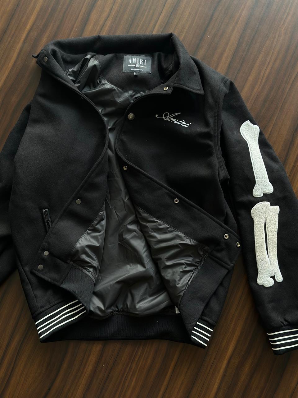 AMIRI Bones Varsity Jacket