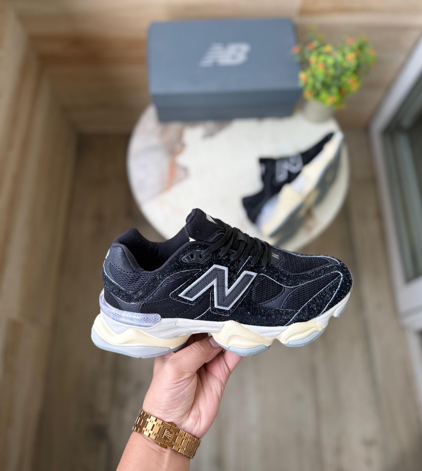 New Balance 9060 Black Sea Salt