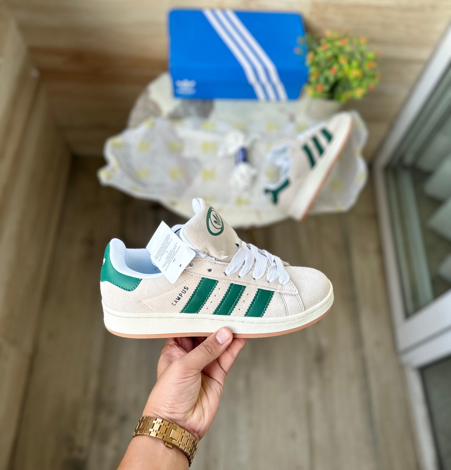 ADIDAS Originals Campus Grey Green