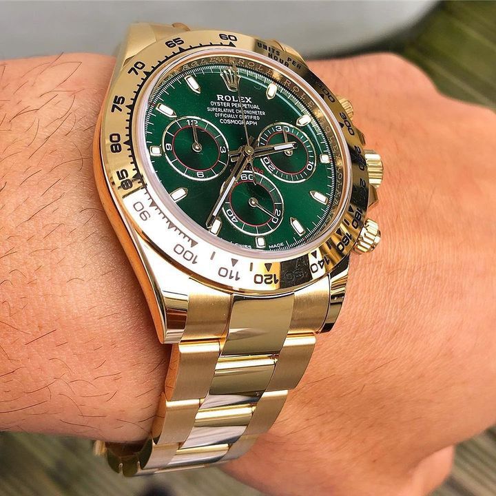 Rolex Cosmograph Daytona Green Dial: Precision and Elegance