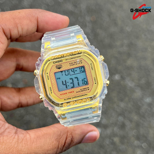 CASIO G-SHOCK TRANPERNT STRAP & CASE