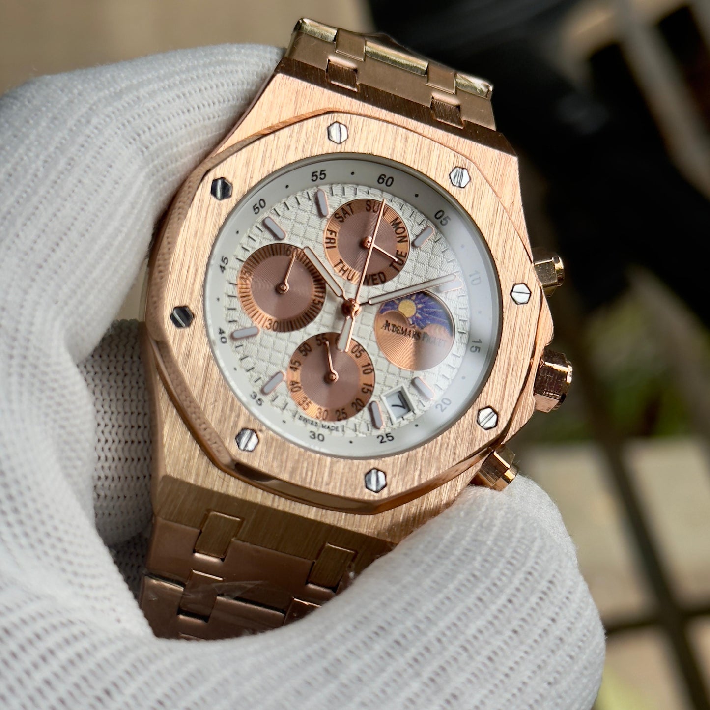 Audemars Piguet Royal Oak Offshore Rose Gold Rhone Fusterie Limited Edition