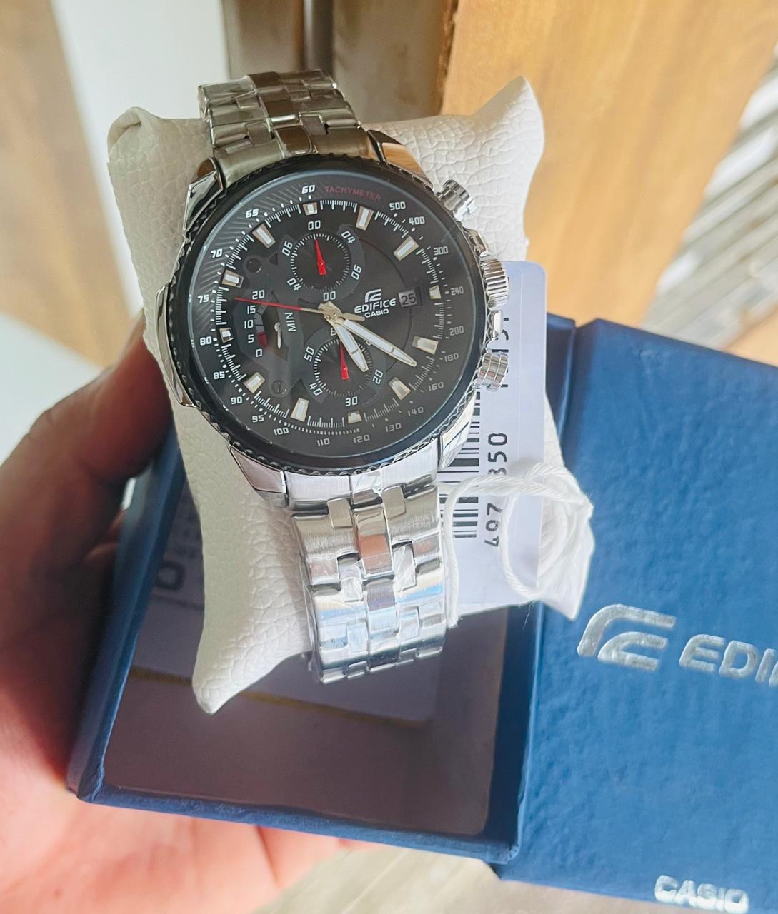 Men Casio Edifice Watch EF558SG1AVDF Chronograph