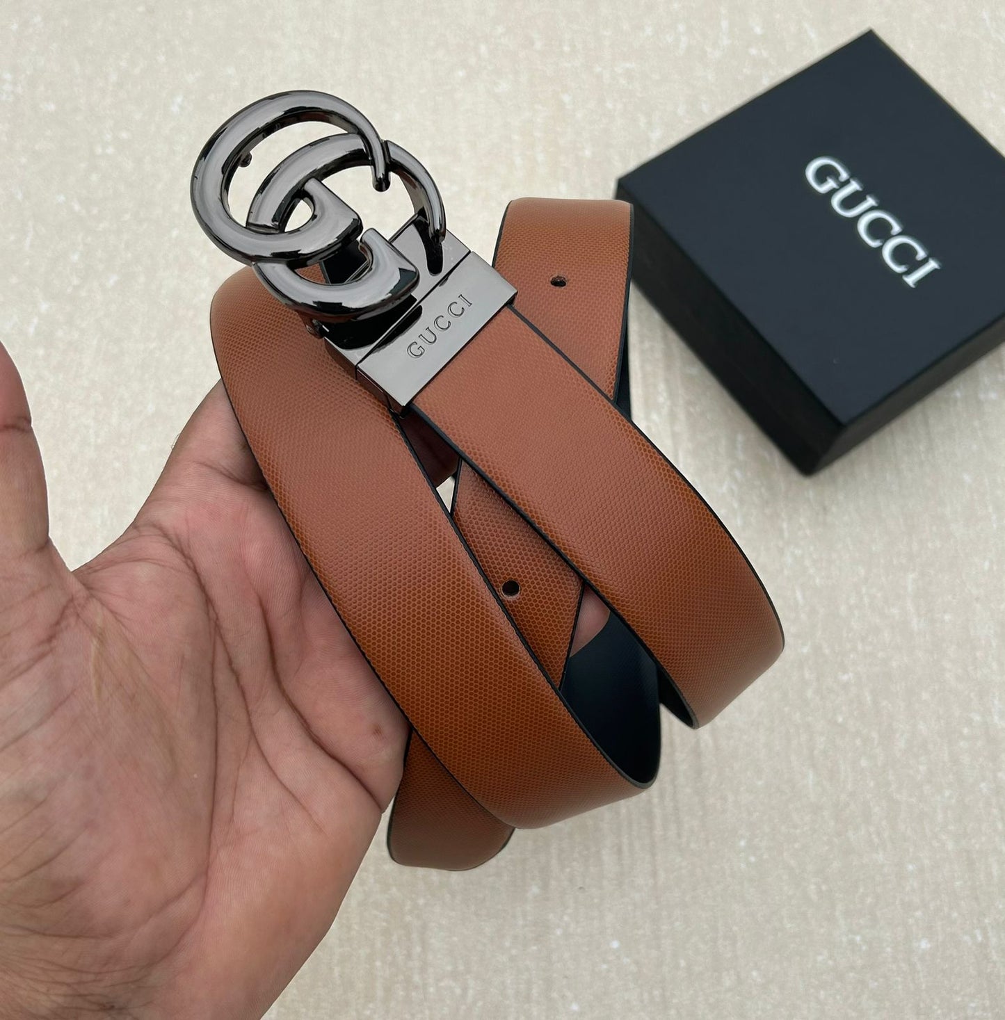 Gucci Premium Reversible Belt –