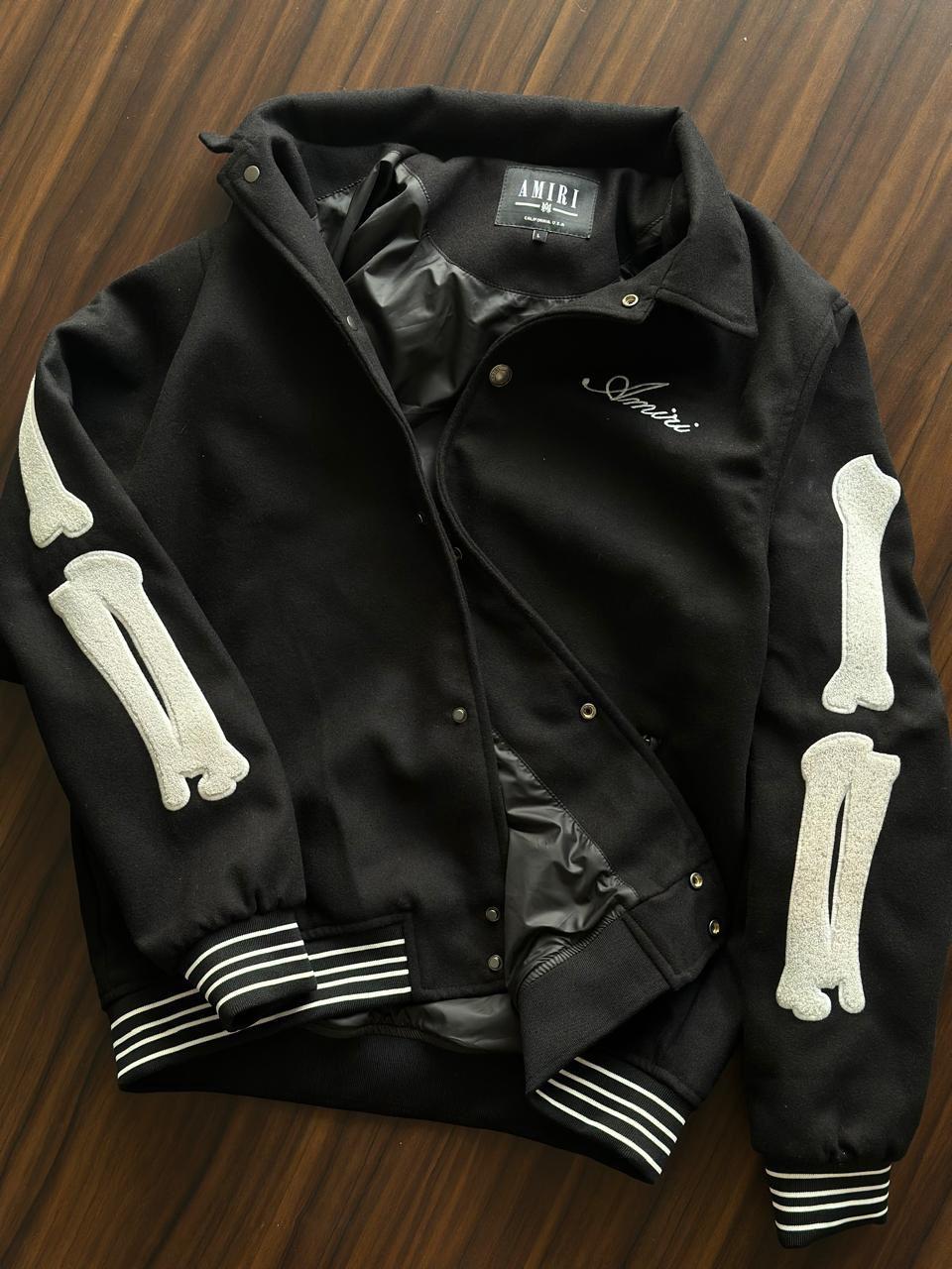 AMIRI Bones Varsity Jacket