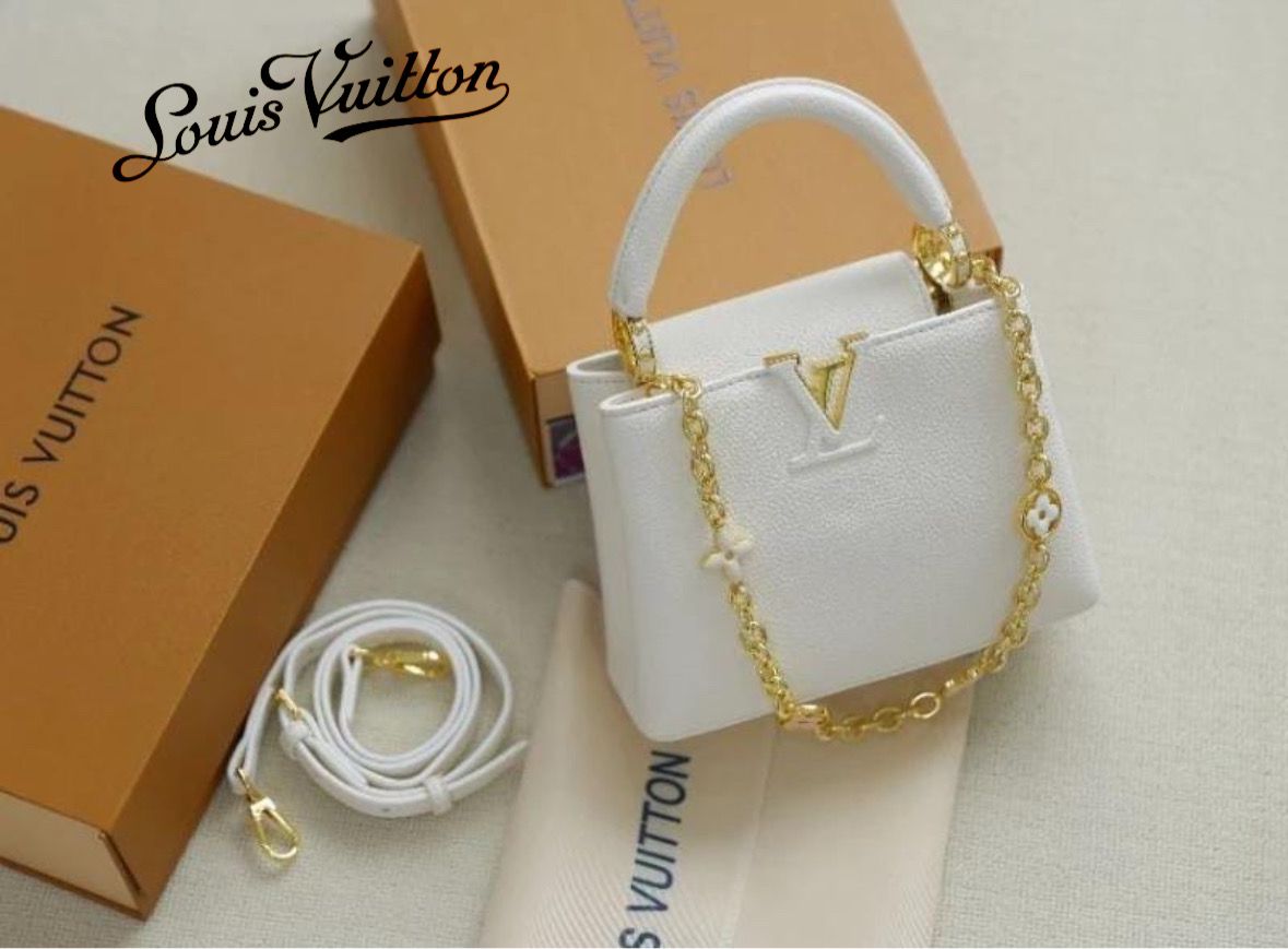 LOUIS VUITTON CAPUCINES MM 2WAY BAG