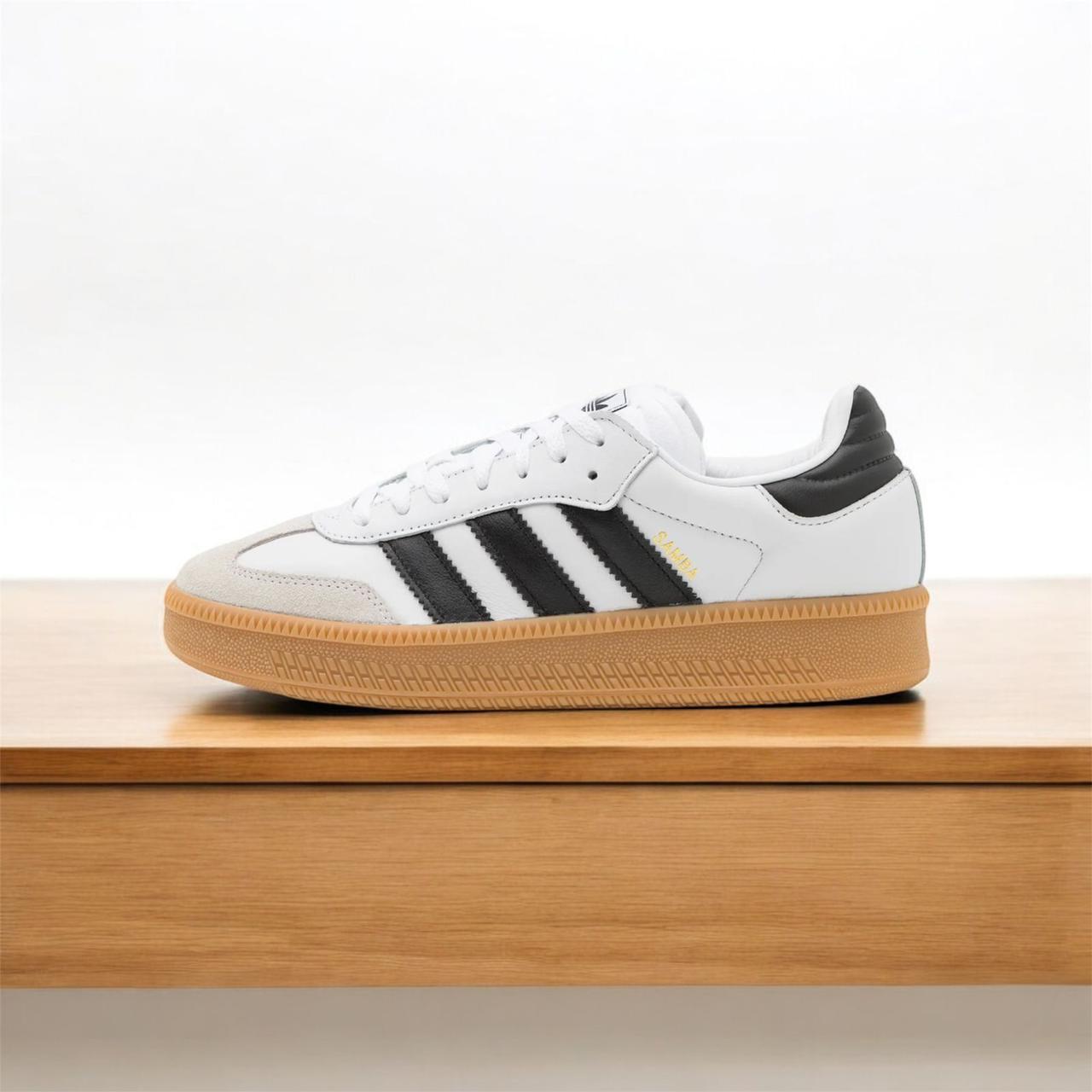 Adidas Originals Samba XLG Gum White Sneakers –