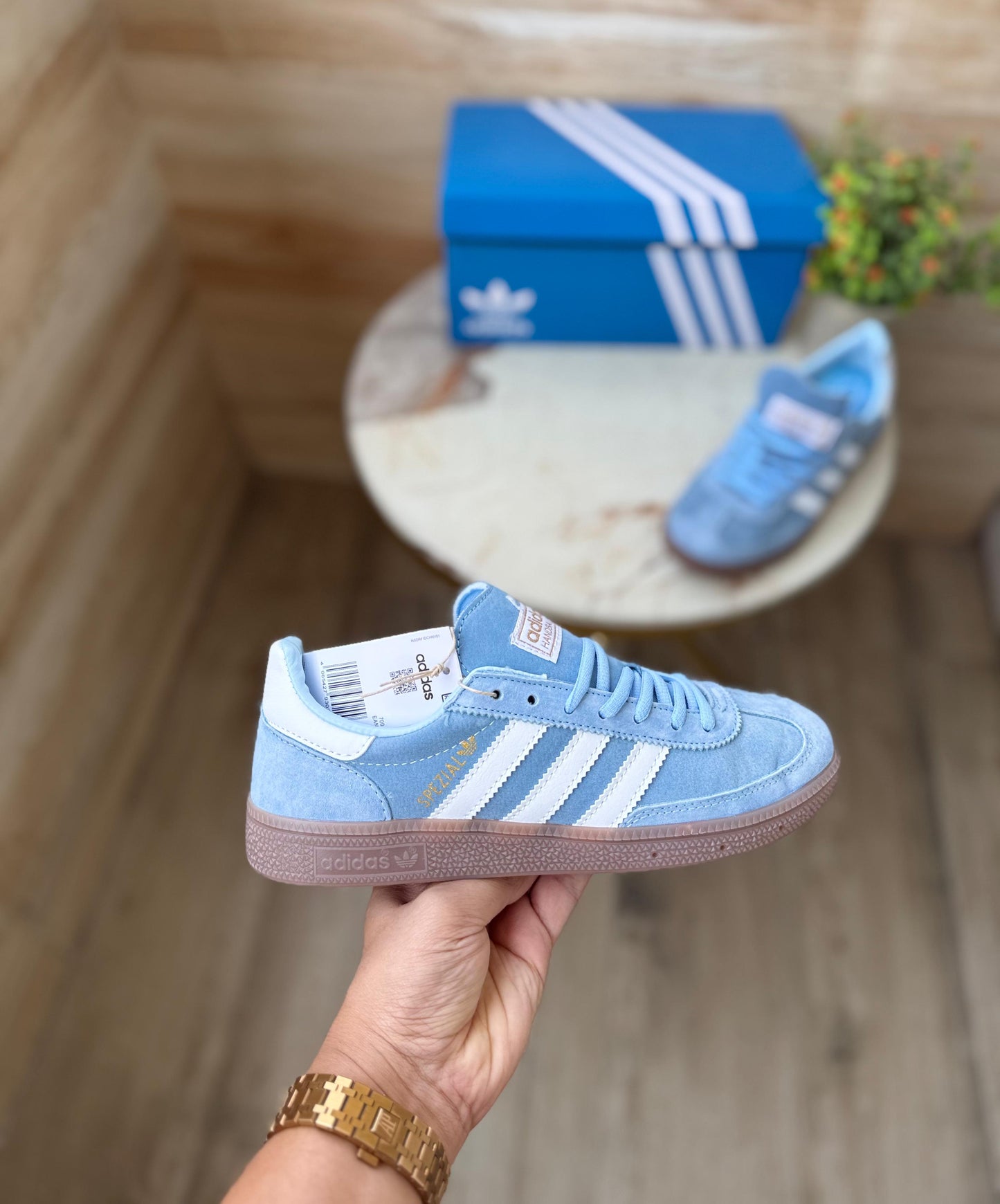 Adidas Originals Handball Spezial Sky for Girls