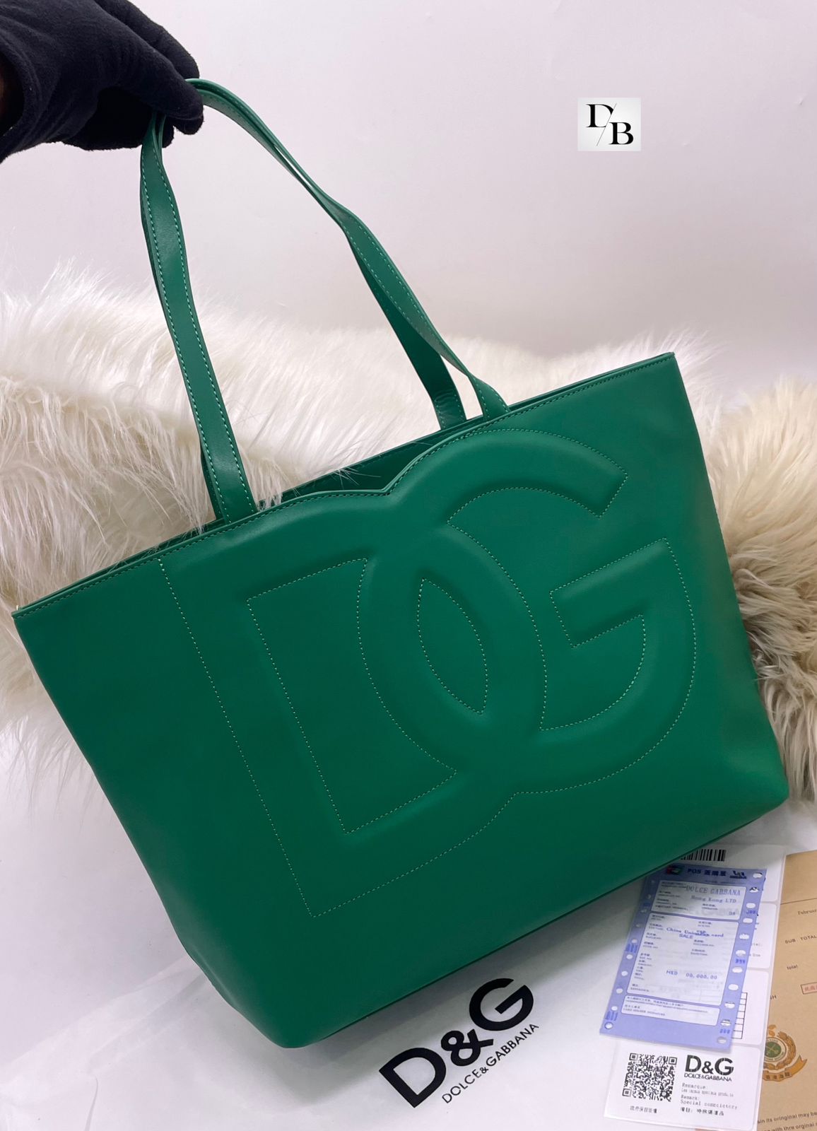 DOLCE & GABBANA DG LOGO TOTE BAG