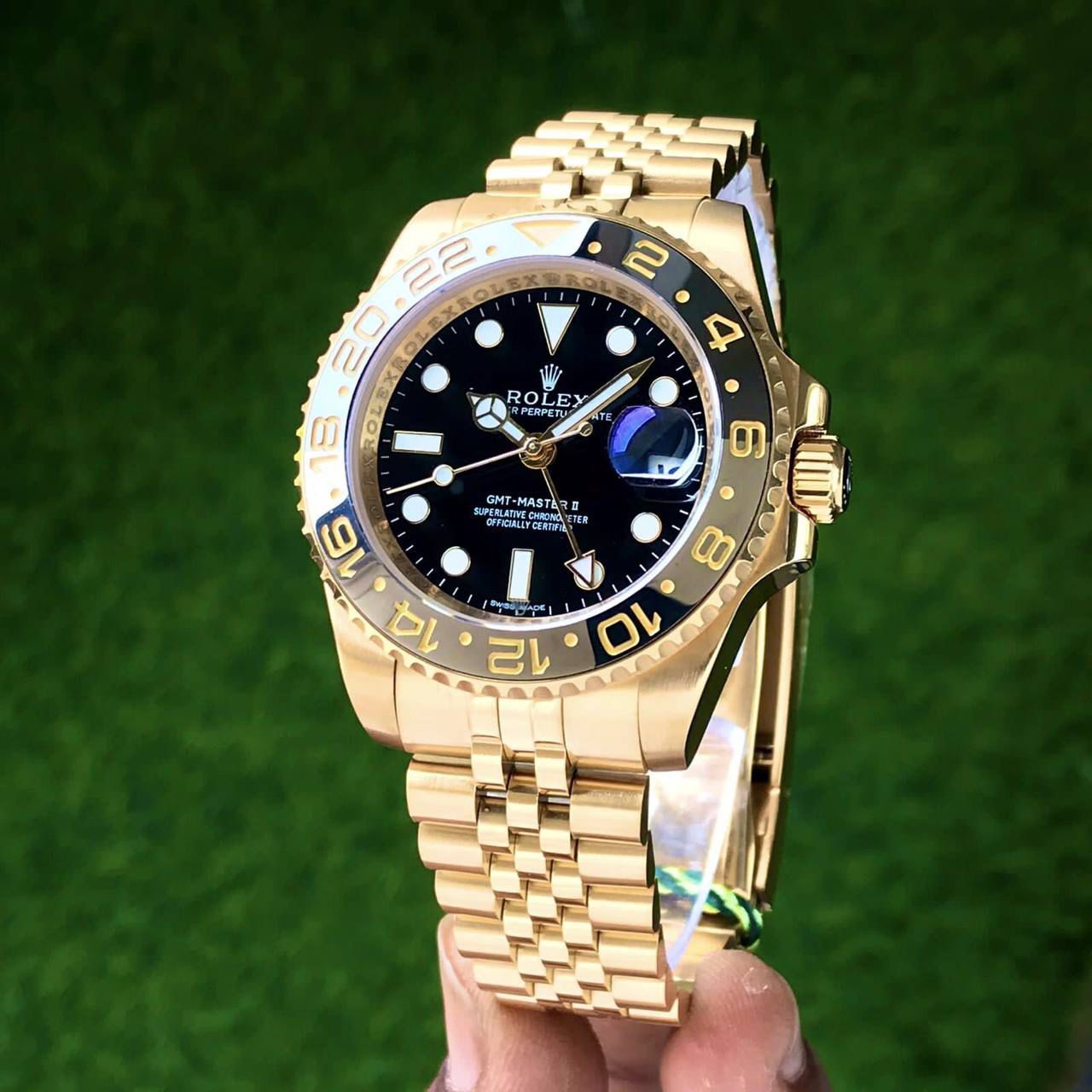 Rolex GMT Master II - 2024 Rose Gold Silver Edition