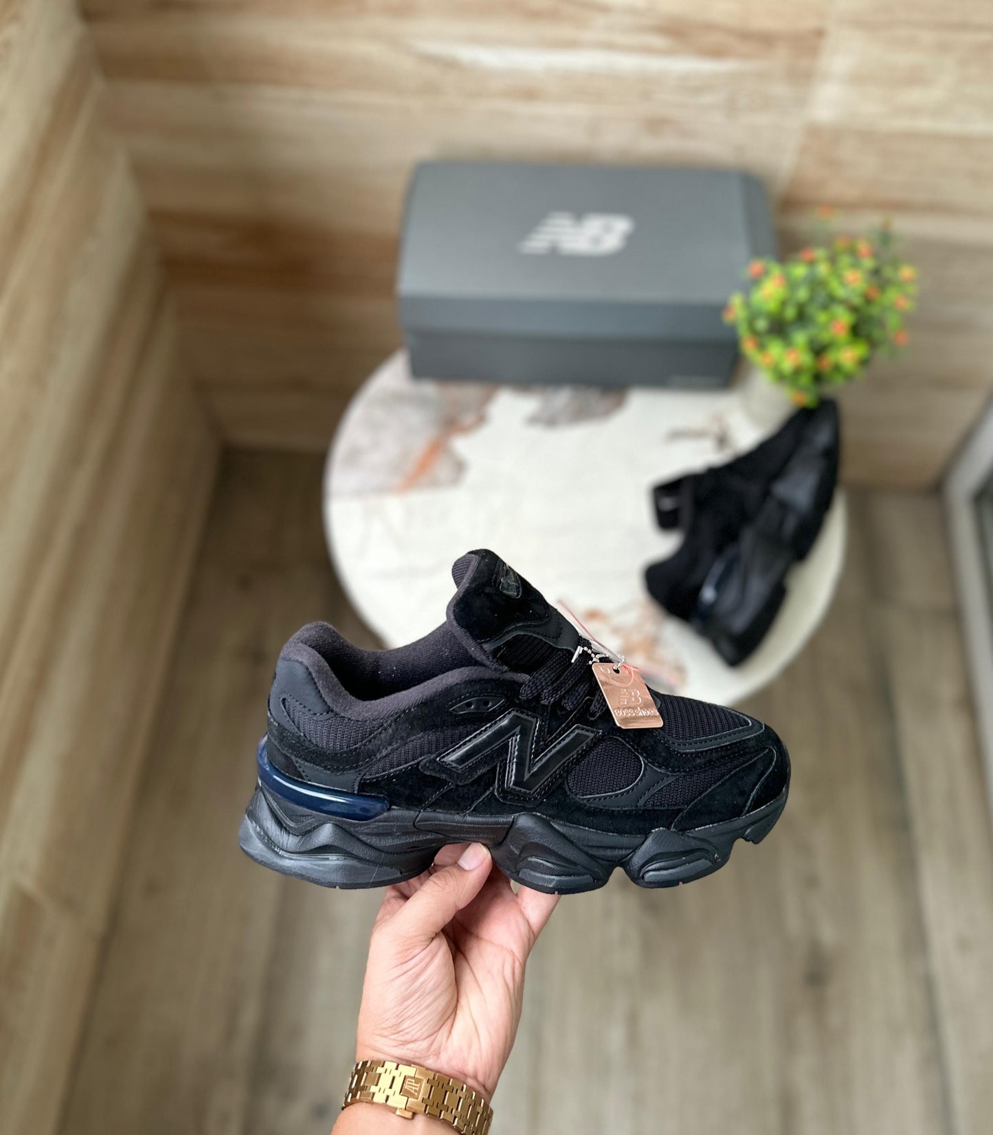 New Balance 9060 Triple Black