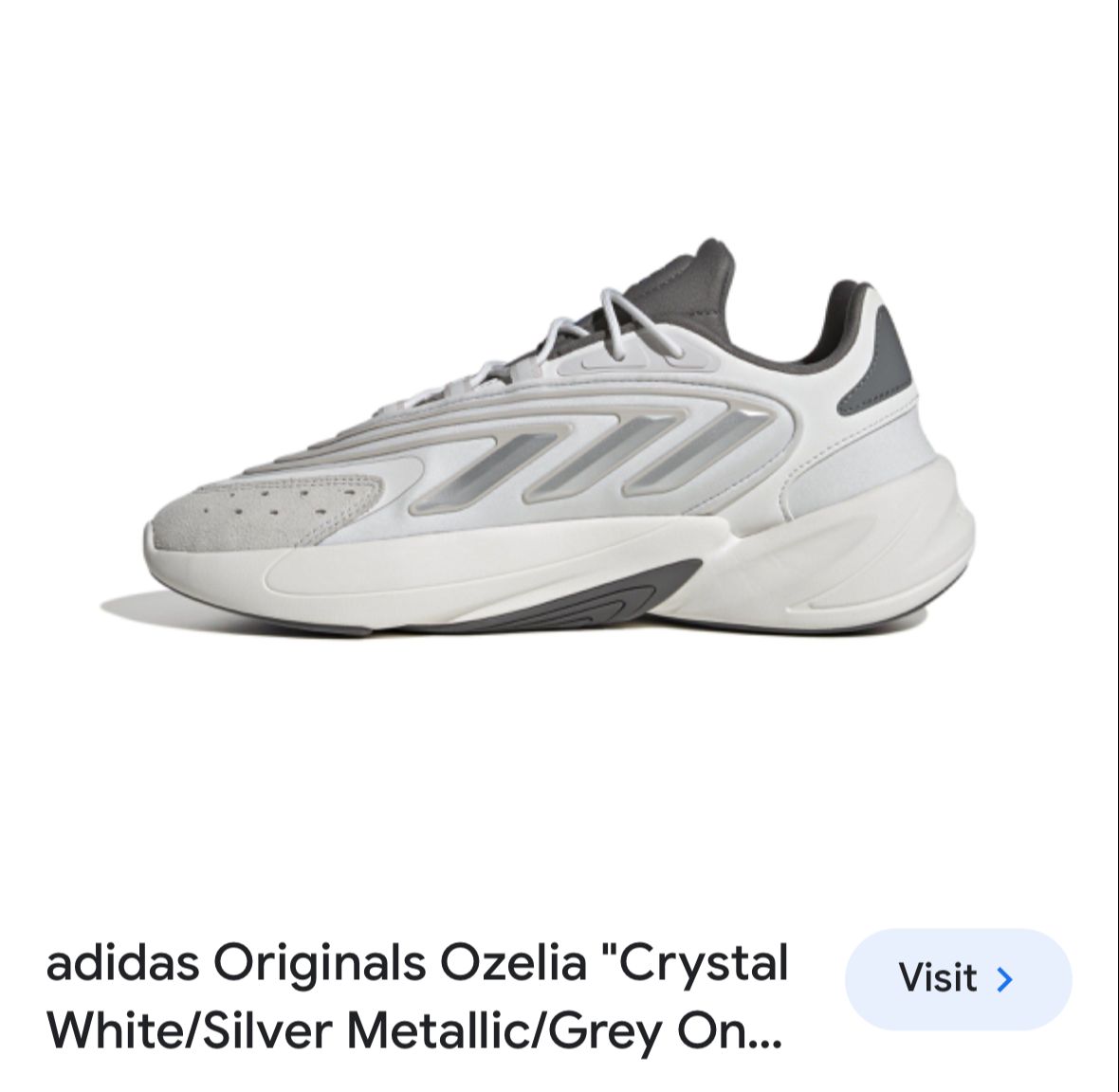 ADIDAS ORIGINALS OZELIA White silver