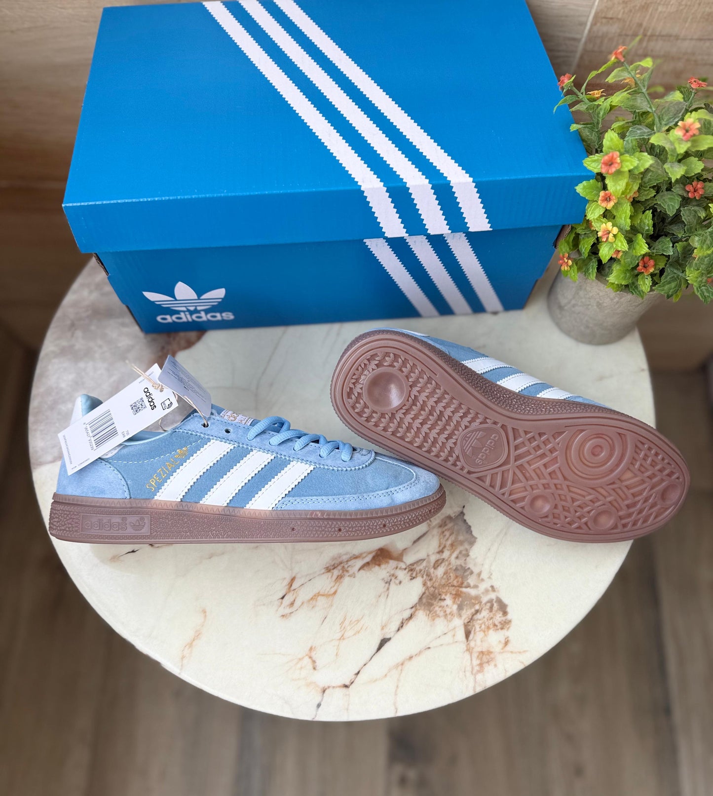 Adidas Originals Handball Spezial Sky for Girls