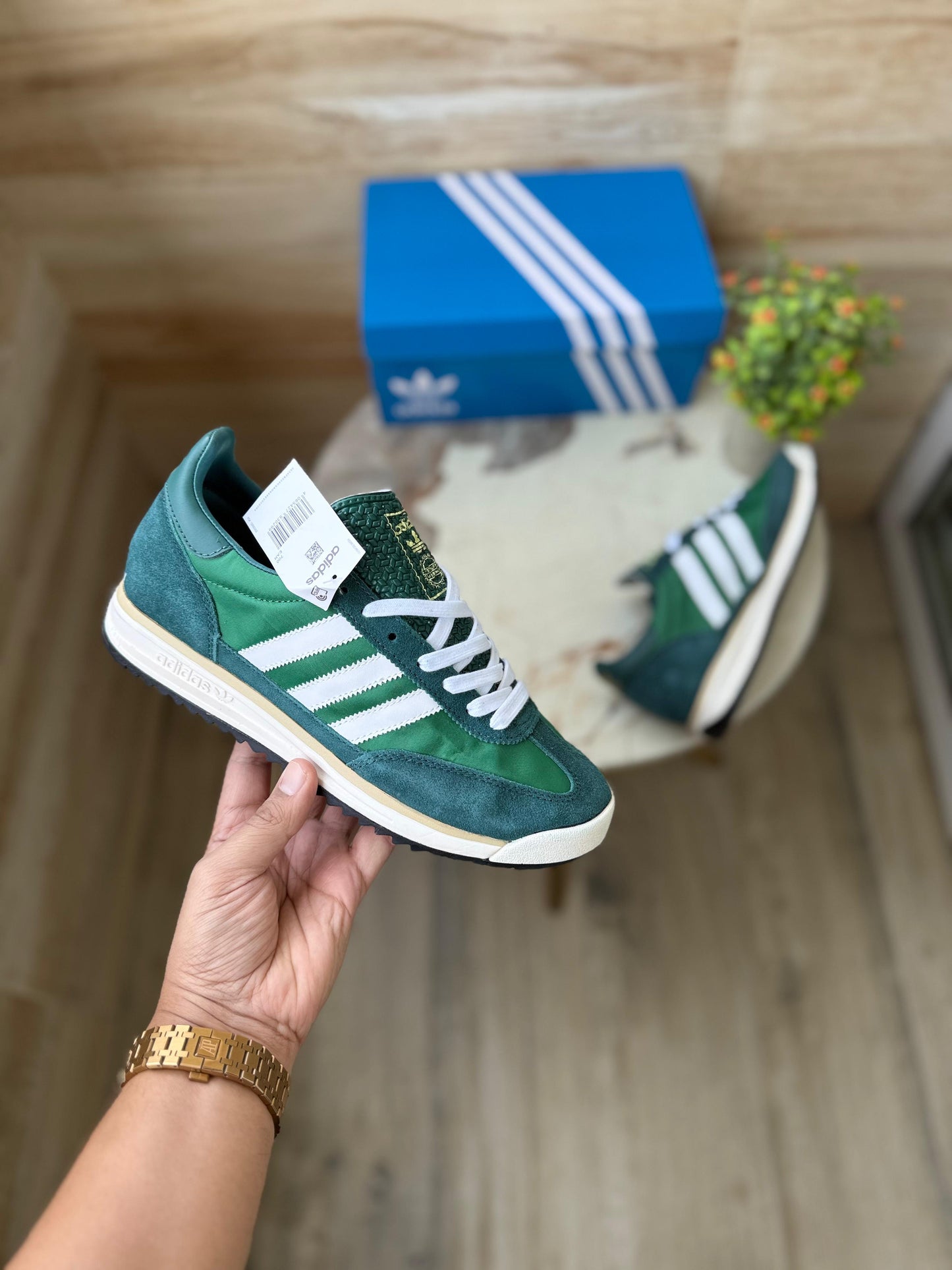 First Time in India: Adidas Originals SL 72 Preloved Green