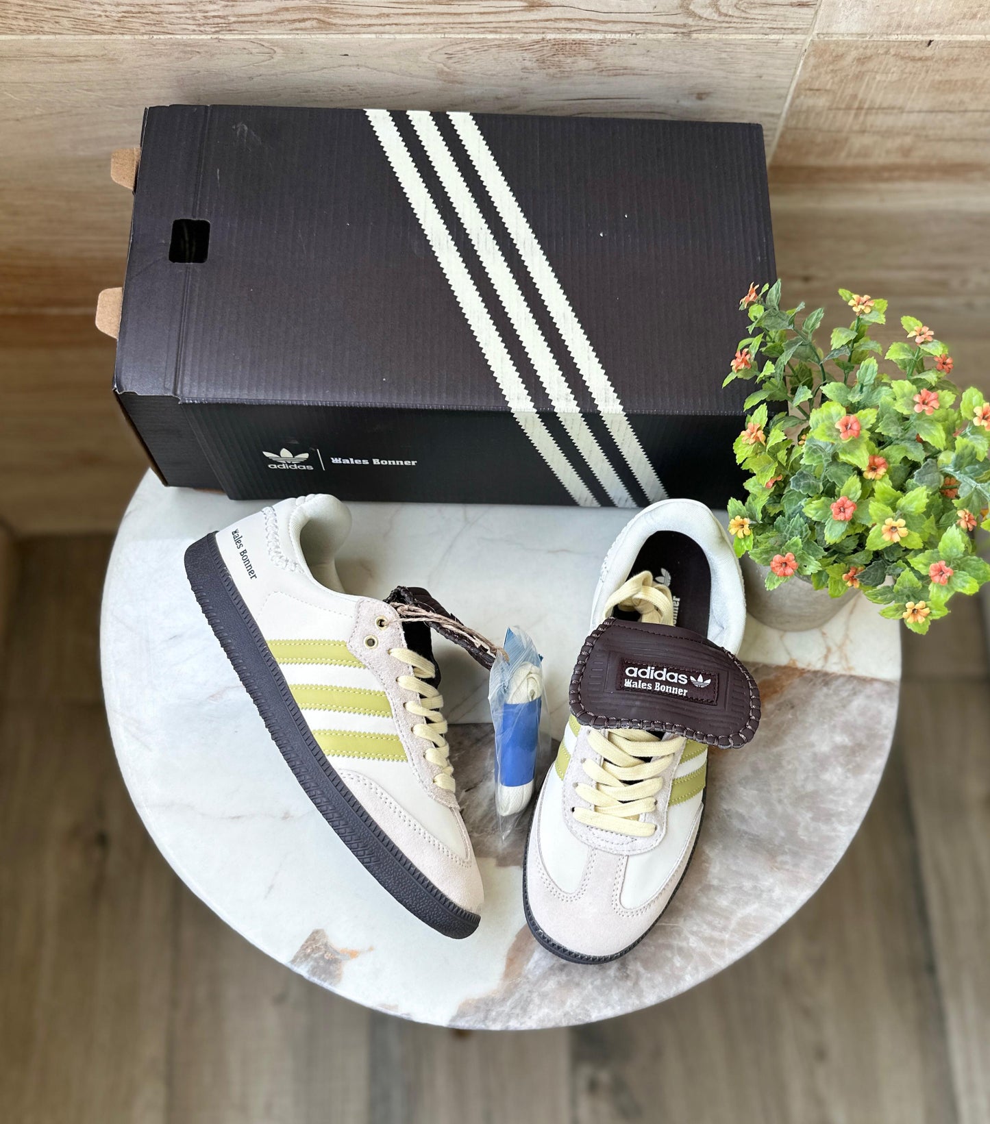 Adidas Samba x Wales Bonner Beige