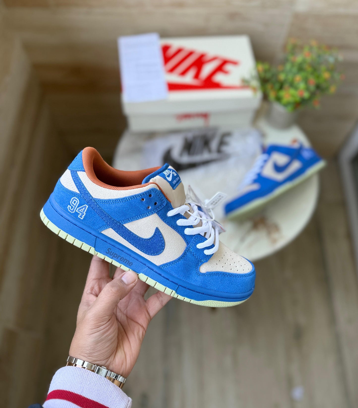 Nike SB Dunk Supreme 94 Blue 2025 - First Time in India