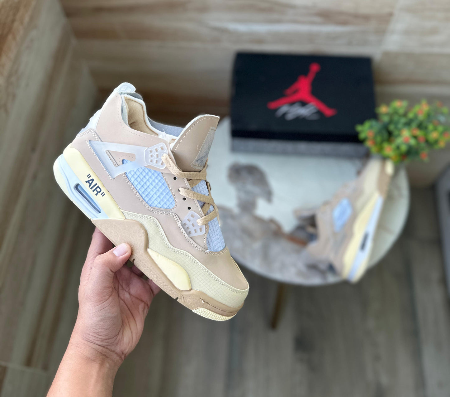 Restocked! Jordan Retro 4 Sail Off White – Premium Leather, Free Shipping, COD Available