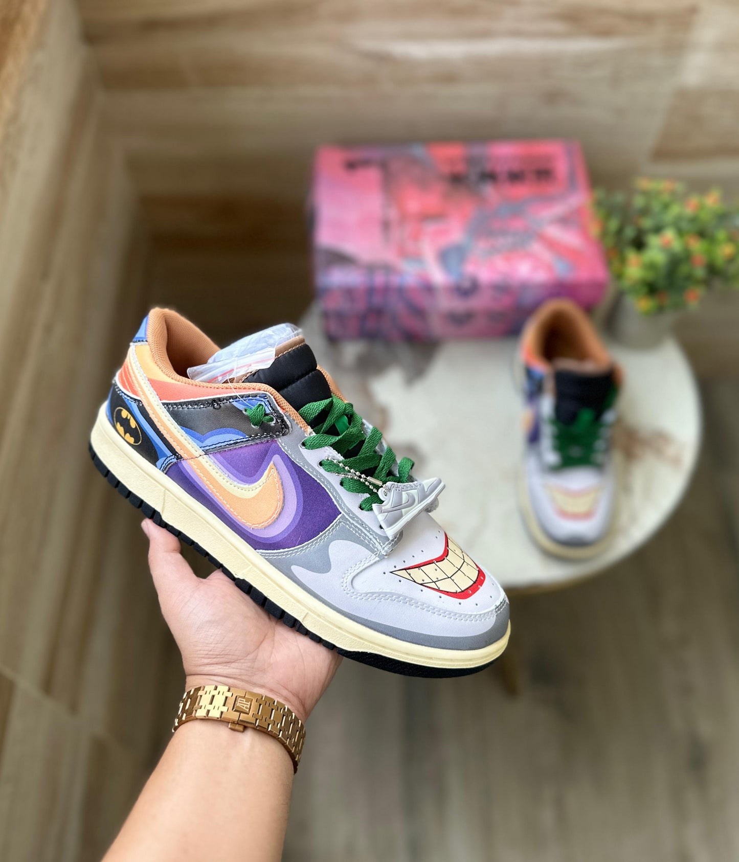 Nike SB Dunk Batman x Joker