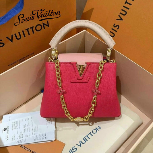 LOUIS VUITTON CAPUCINES MM 2WAY BAG